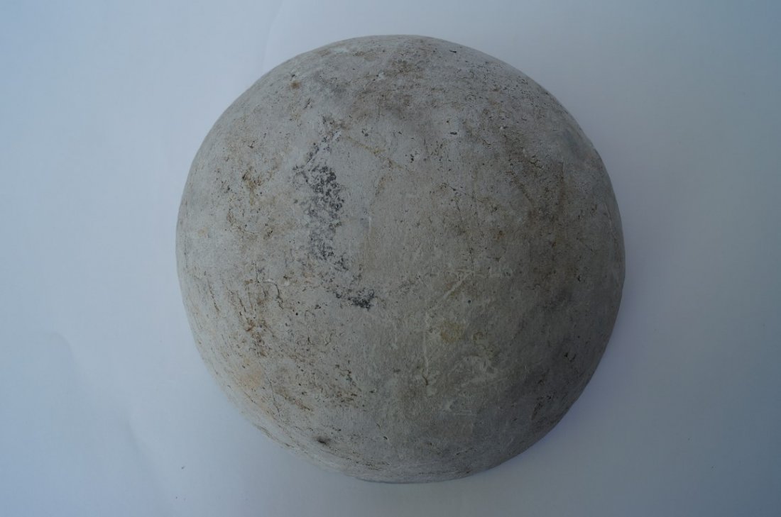 Black on White Bowl C. 1050-1125 A. D. - 3