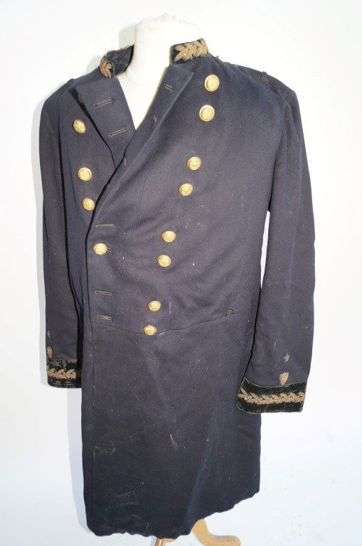 Jacket of General William H. Whiteman: Associate Justice of the New Mexico Supreme Court; Adjutant General , Territory of New Mexico. The lot includes pants, suspenders, a shirt and a woven blanket which could be associated with the jacket