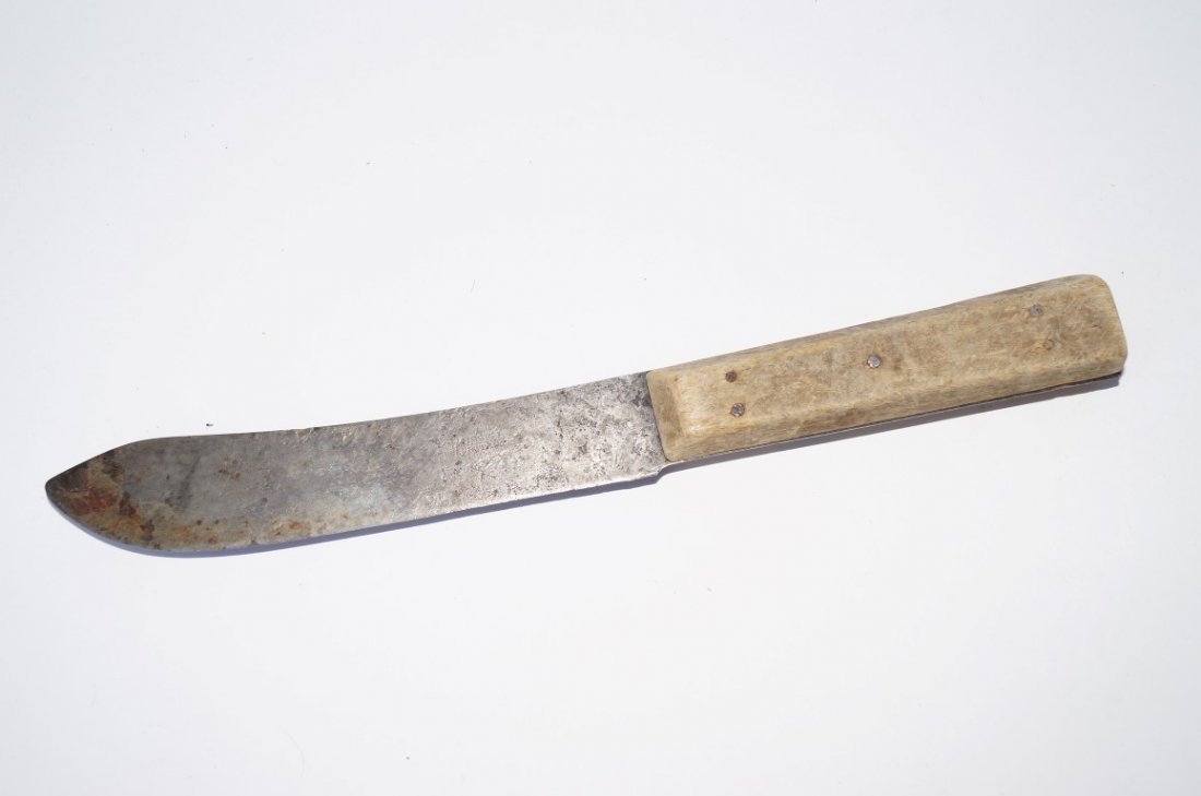 Green River Skinning Knife: Blade marked Russell Green River Works 10"L