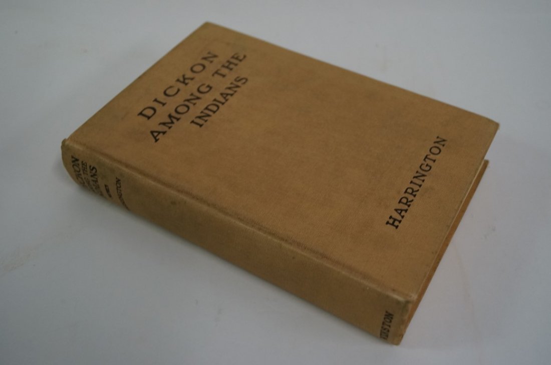 Dickon Among the Indians Book: Dickon Among the Indians by M.R. Harrington (Jiskogo) curator, Southwest Museum, Los Angeles. Illustrations by Clarence Ellsworth. The John C. Winston Company -Chicago, Philadelphia and Toronto. Copyr