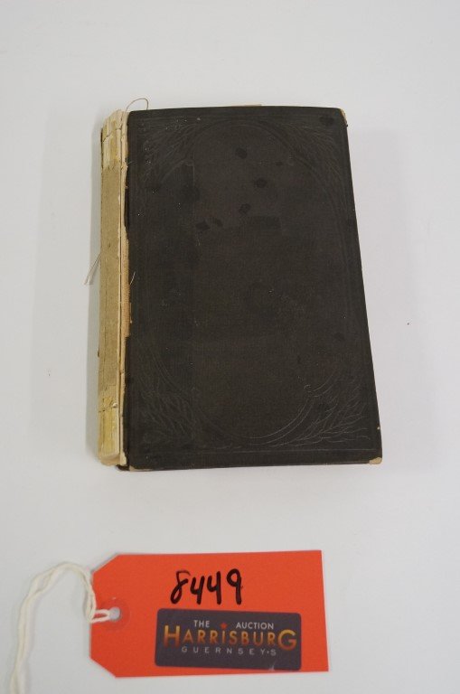 Kansas and Nebraska-Edward E. Hale-1854: With an original map from the latest authorities., an early and rare anti-slavery argument in the new terrirtories. Boston. Phillips, Sampson & Co. New York J. C. Derby 1854. Cover off, spine off, n