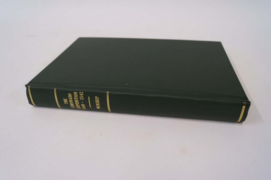 US Bureau of Ethnology Report: 14th annual report of the US Bureau of Ethnology to the Secretary of the Smithsonian Institution 1892-93 by J.W. Powell, Director. In two parts: The Coronado Expedition 1540-1542 and Winship