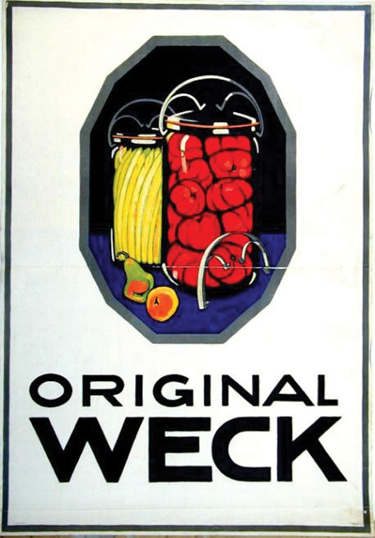 Original WECK: Baumberger, Otto, 1913. 50.7 x 35.4 in / 128.9 x 90 cm. Imp. Cond. B+ / LB /