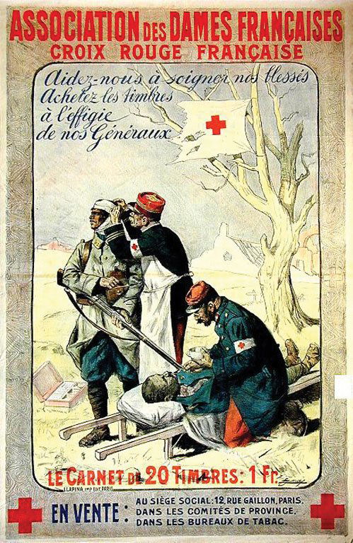 Dames Françaises: Jonas, Lucien Hector, 1914 - 1918. 47.7 x 31.1 in / 121.2 x 79.1 cm. Imp. Lapina Cond. A- / LB / Sticker On Front