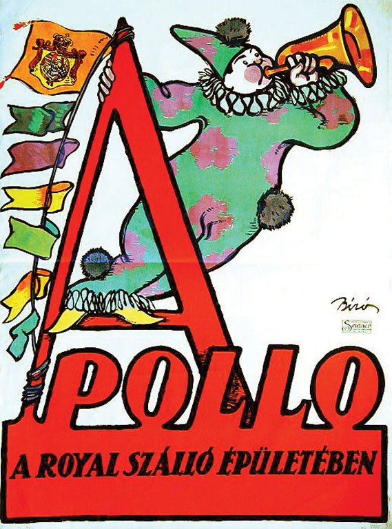 Royal Apollo: Biró, Mihály, 1915. 49.4 x 37.1 in. / 125.7 x 94.3 cm. Imp. Seidner. Cond. A- / LB /