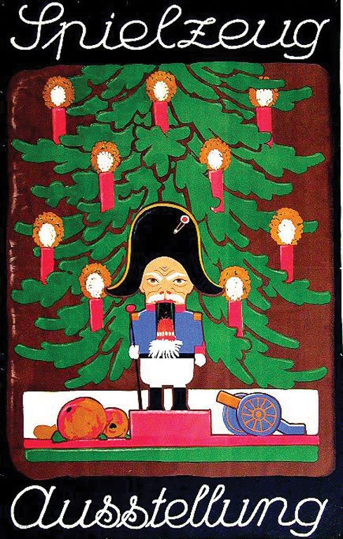 Spielzeug / Ausstellung: Börmel, Kurt, c. 1910. 42.5 x 27.1 in. / 108.1 x 69 cm. Imp. . Cond. B+ / P /