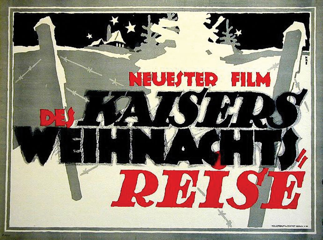 Des Kaisers Weihnachtsreise: Erdt, Hans Rudi, 1918. 27.9 x 37.4 in. / 71 x 95 cm. Imp. Hollerbaum und Schmidt. Cond. B+ / JP /