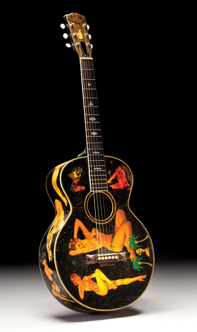 1928 Gibson Nick Lucas Special: Most collectors only want guitars in original condition with few, if any, modifications, but this particular guitar may be one of the few examples where collectors would make an exception. In addition
