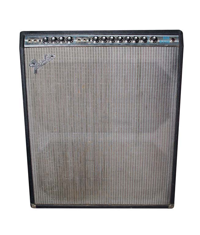 Fender Quad Reverb Amplifier: Fender Quad Reverb Amplifier. Two speakers replaced. Serial number: A96561. Speakers 4" – 12".