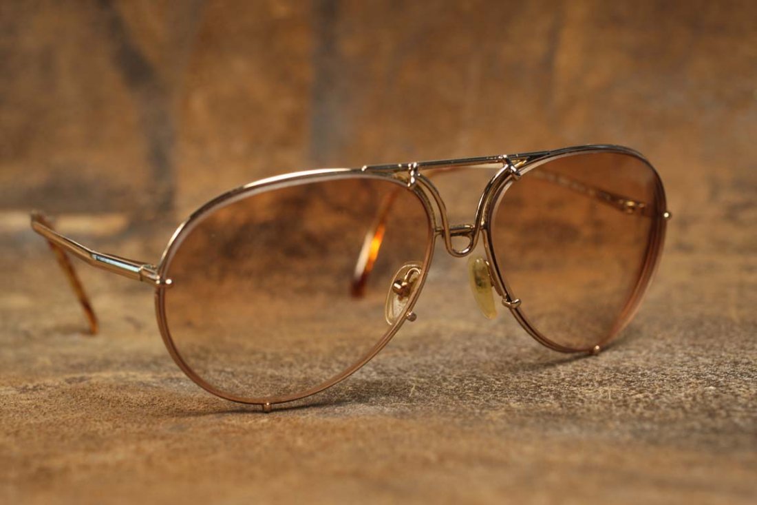 Porsche Design Sunglasses: A pair of Waylon's sunglasses by Porsche Design. Made in Italy.