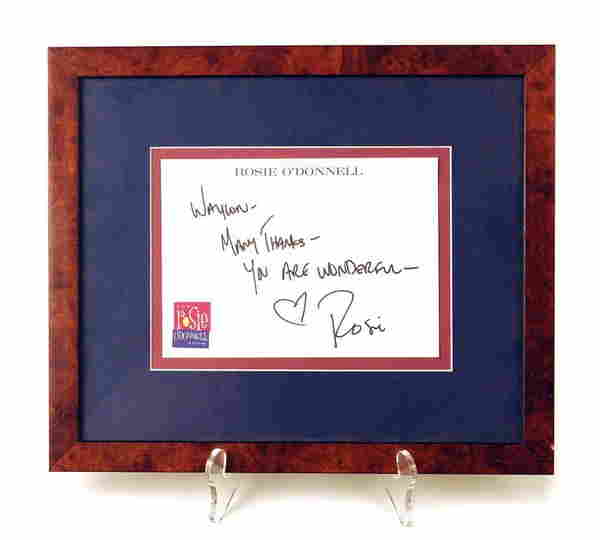 thank you card waylon jennings from rosie o donnell oct 05 2014 thank you card waylon jennings from rosie o donnell oct 05 2014