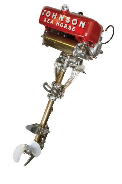 RESTORED VINTAGE JOHNSON SEAHORSE A25 OUTBOARD MOTOR Lot 0702