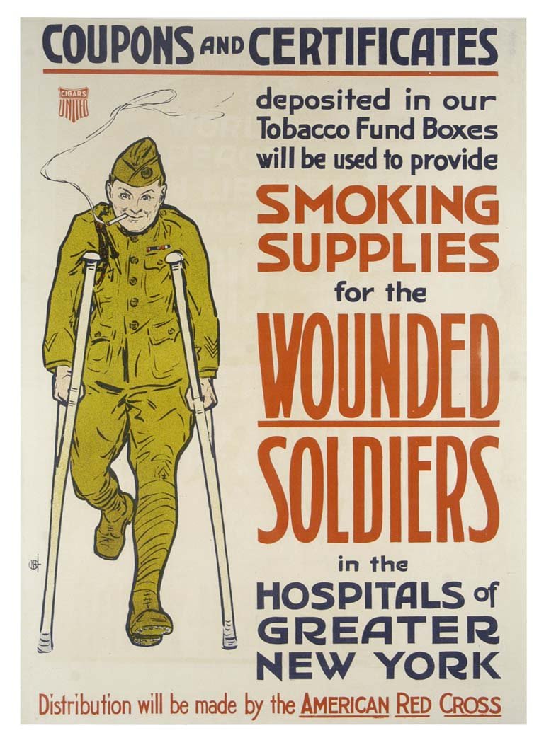 Smoking Supplies for Wounded Soldiers (1 of 1)