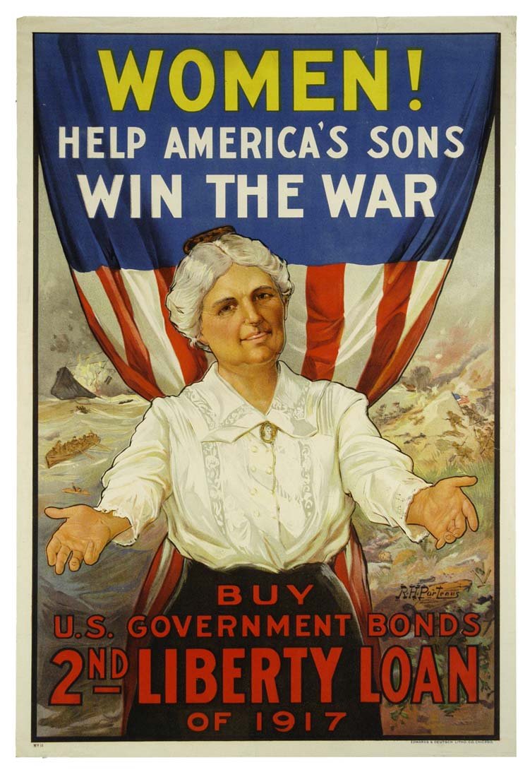 Women! Help America's Sons Win the War (1 of 1)