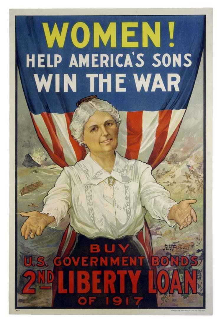 Women! Help America's Sons Win the War (1 of 1)