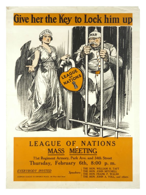 Give Her the Key to Lock Him Up: Bennett, King Co. 25"x18" USA OF,ST-T,R Col. McCrahon Poster Collection Condition Guide BT- Borders Trimmed C- Creased F- Faded Color
