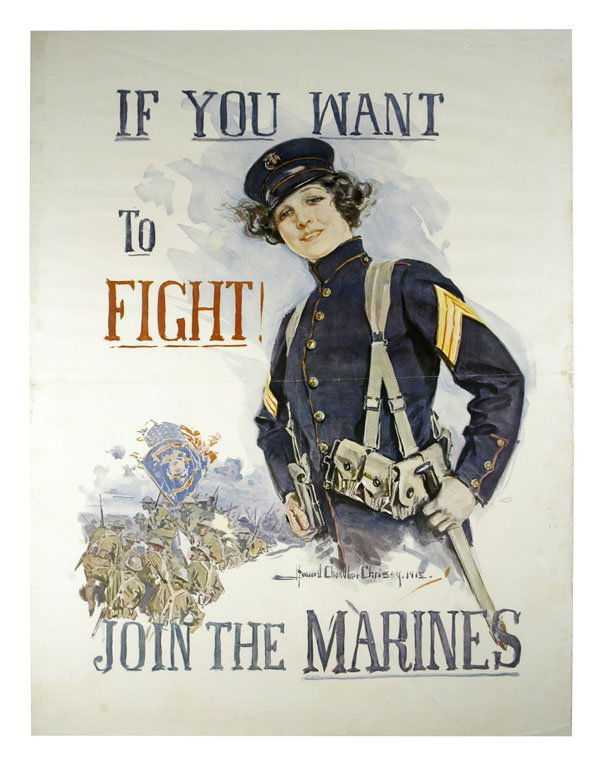 If You Want To Fight! Join the Marines (1 of 1)