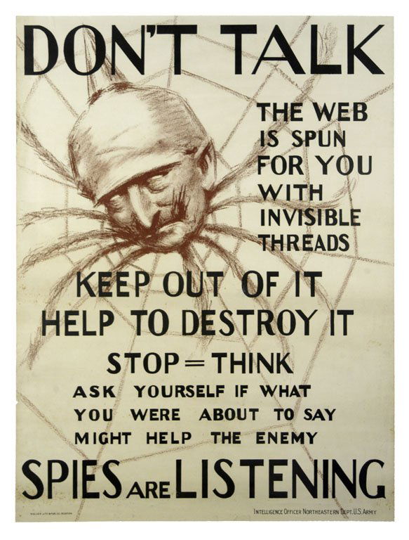 Don't Talk Spies Are Listening (1 of 1)