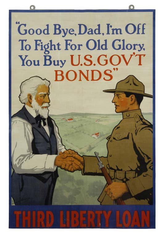 Good bye, Dad, I'm Off To Fight for Old Glory (1 of 1)