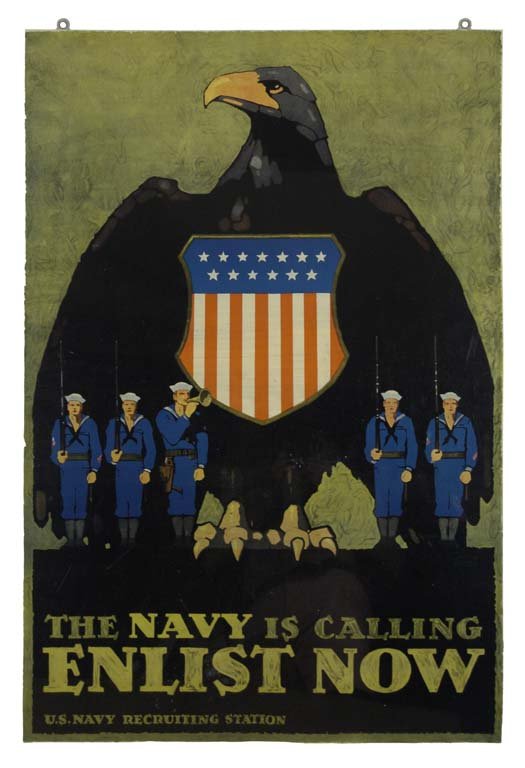 The Navy is Calling Enlist Now (1 of 1)