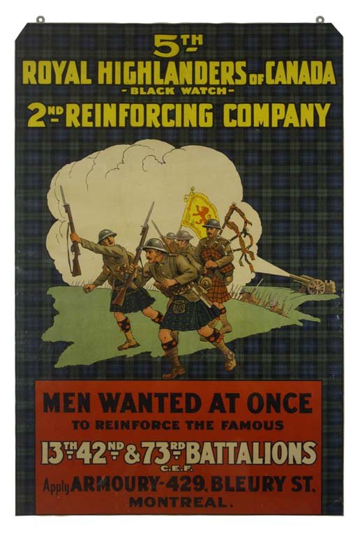 5th Royal Highlanders of Canada Black Watch (1 of 1)