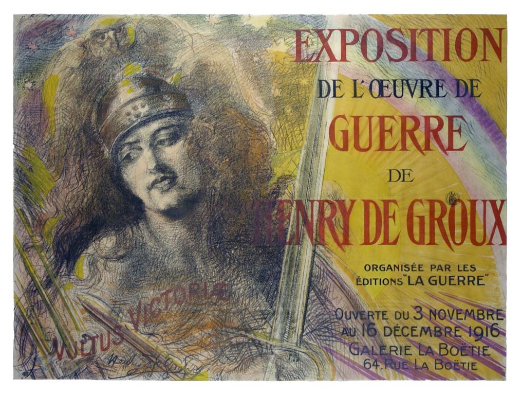 Exposition de l'oeuvre de guerre de Henry de Groux (1 of 1)