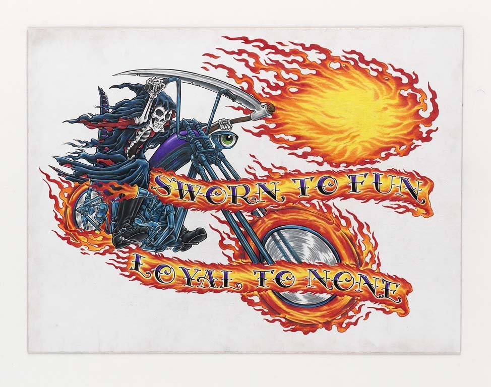 Dave Waugh: Mixed media on board. 14X19. Dave Waugh Dave Waugh has been a leading tattoo artist for over 20 years, spending much of his career at Jinx Proof in Washington, D.C. In addition to tattooing, Dave is a