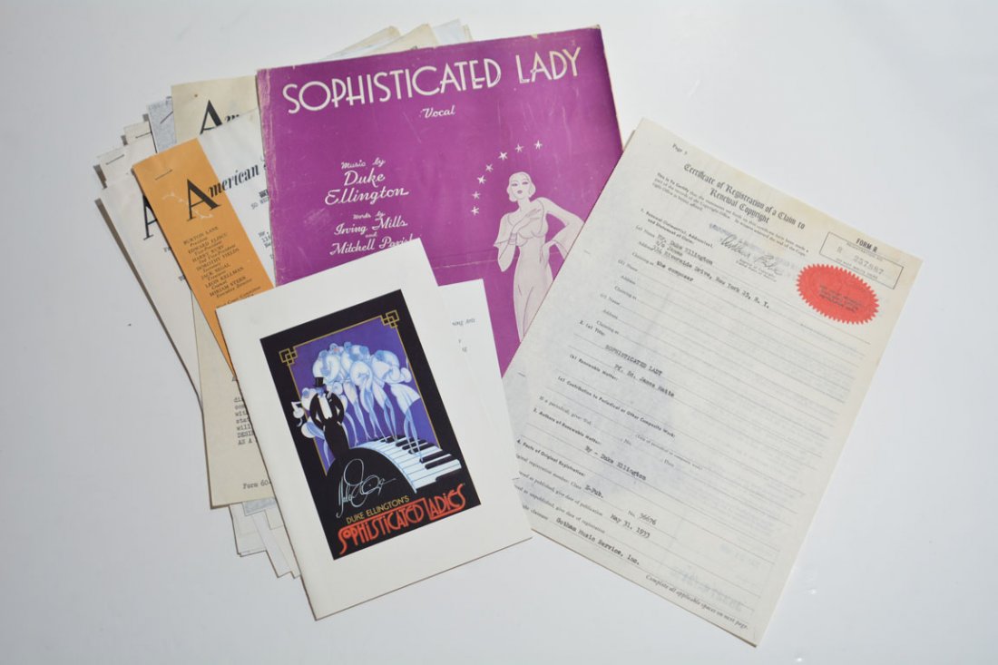 "Sophisticated Lady," Assorted Documents (1 of 1)