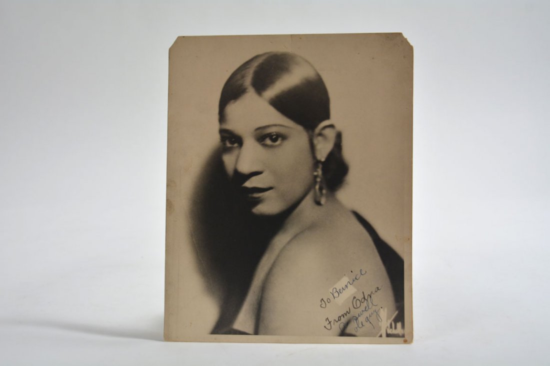 Photograph of Edna Ellington: Duke Ellington married young, at nineteen, to his first and only wife Edna. The couple never divorced, but ceased co-habitation after a few years of marriage. Edna lived as a recluse who avoided the s