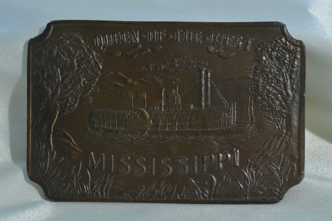 Johnny Winter's Steamboat Belt Buckle (1 of 3)