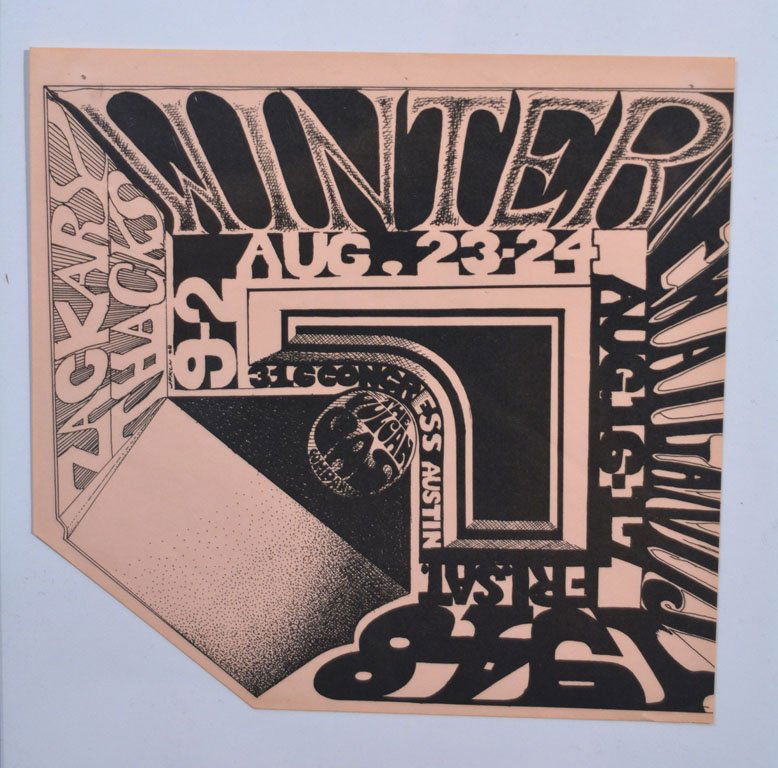 Handbill: Johnny Winter at the Vulcan Gas Co. (1 of 1)