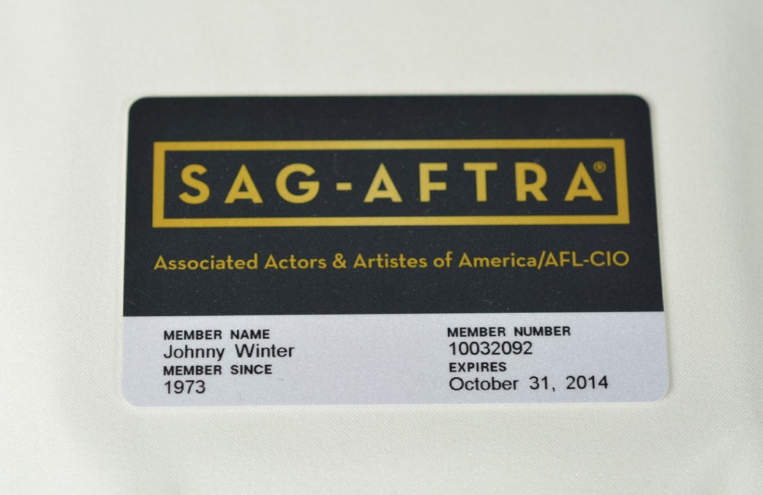 SAG-AFTRA Membership Card (1 of 2)