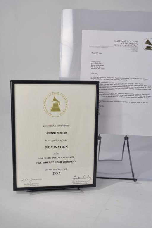 Grammy Nomination, "Hey, Where's Your Brother?" (1 of 2)