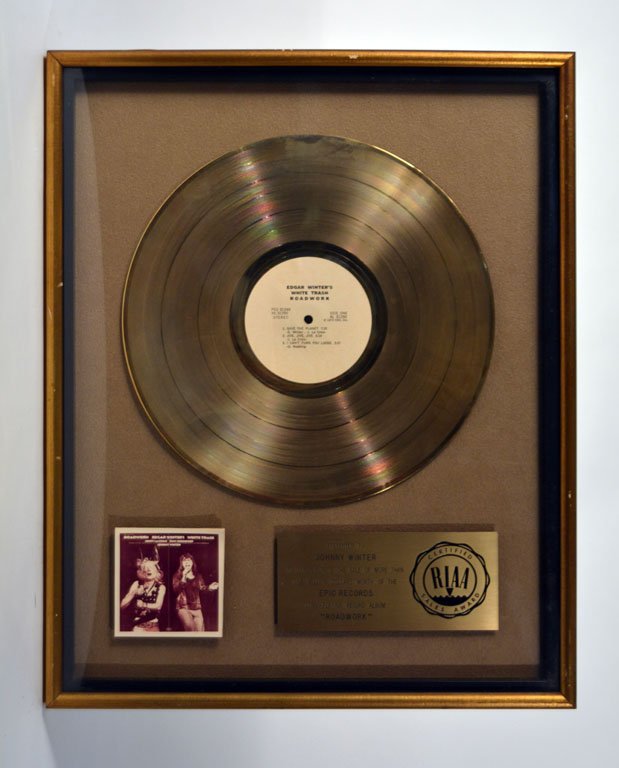 Gold Record for "Roadwork" (1 of 2)