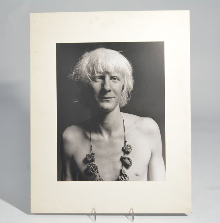 Portrait of Johnny Winter with Necklace (1 of 1)