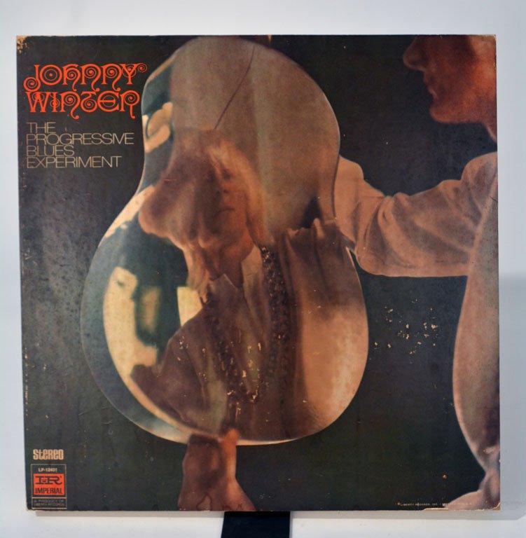 "The Progressive Blues Experiment" Wooden Art Block (1 of 1)