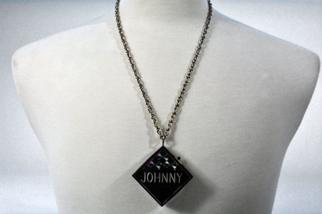 Custom Square Light-Up "Johnny" Pendant (1 of 1)