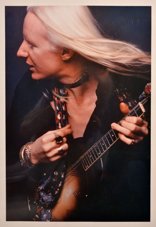 Four Portraits of Johnny Winter by Alen MacWeeny (1 of 2)