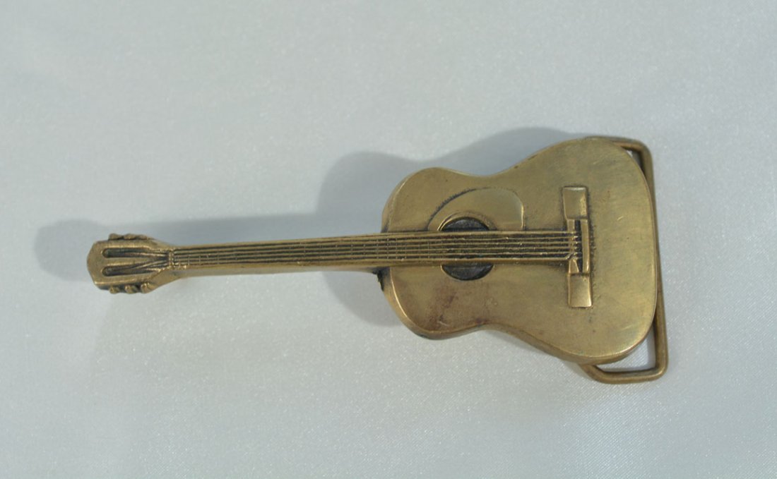 Johnny Winter's Guitar Belt Buckle (1 of 2)