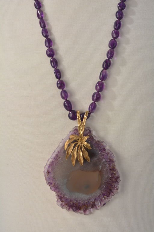 Johnny Winter's Quartz Necklace (1 of 2)