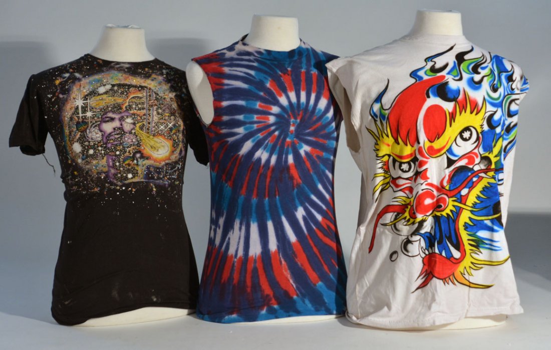 Three of Johnny Winter's Shirts (1 of 1)