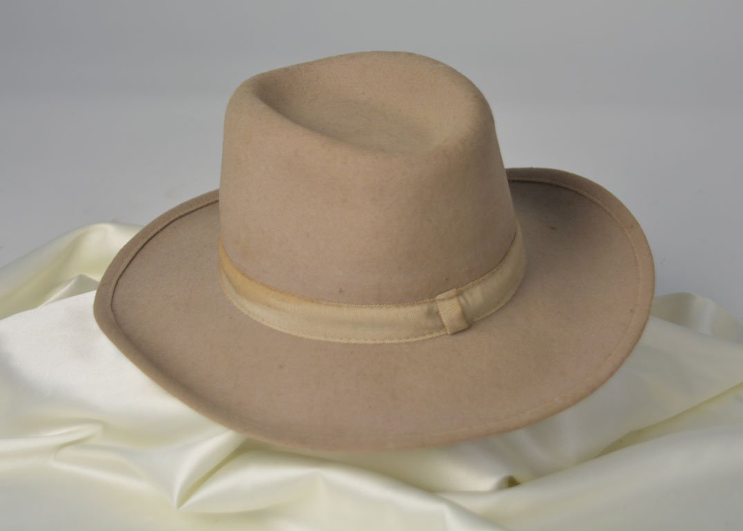 Johnny Winter's Tan Western Hat (1 of 2)