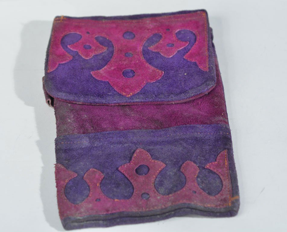 Johnny Winter's Suede Belt Pouch (1 of 6)