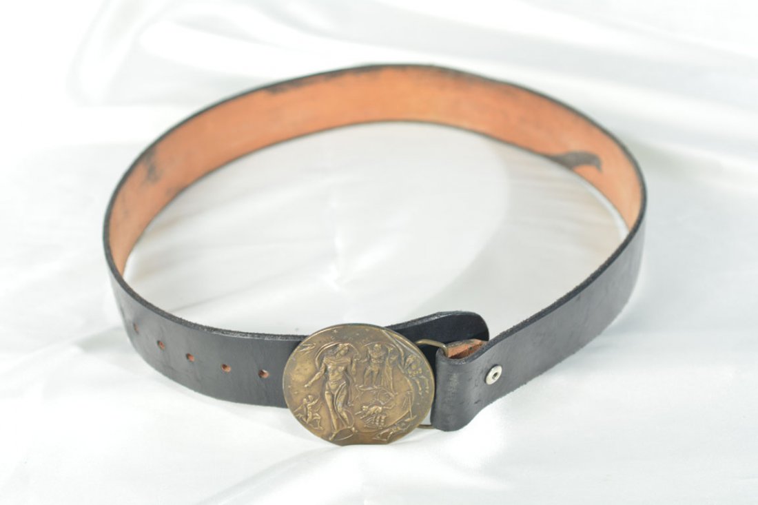 Johnny Winter's "Nevermore" Belt Buckle (1 of 4)