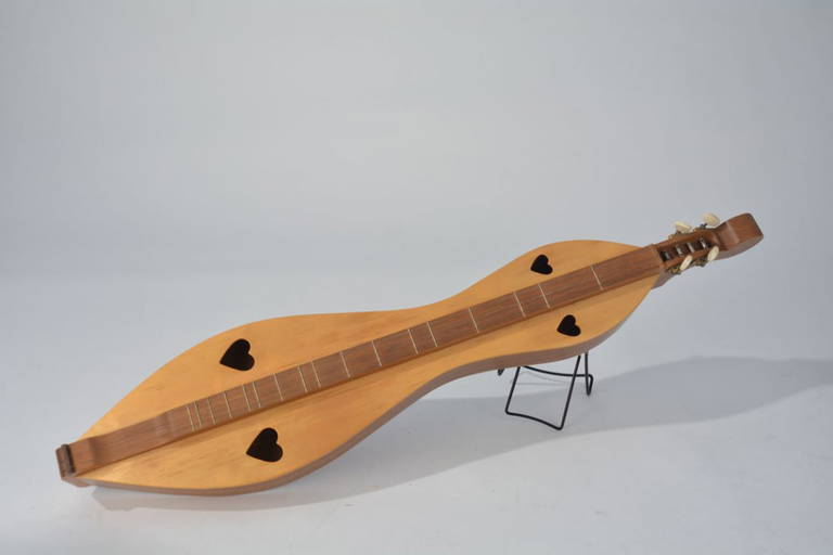 Appalachian Dulcimer With Heart Shaped Sound Holes