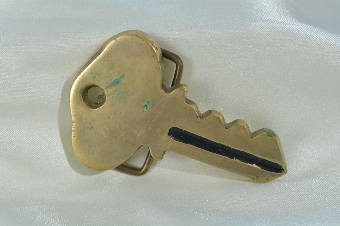 Johnny Winter's Key Belt Buckle (1 of 2)