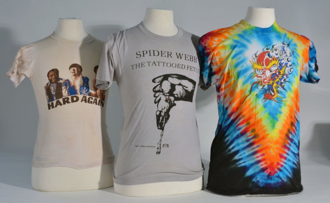 Three oif Johnny Winter's Shirts (1 of 2)