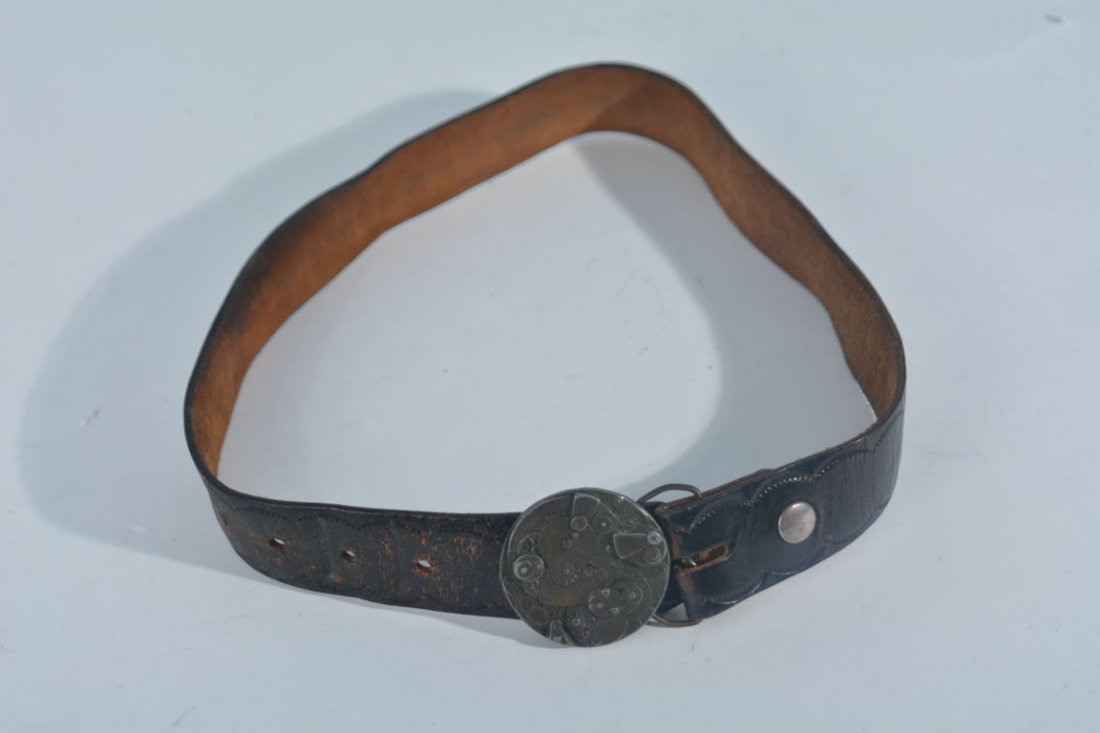 Johnny Winter's Clock Belt Buckle (1 of 4)