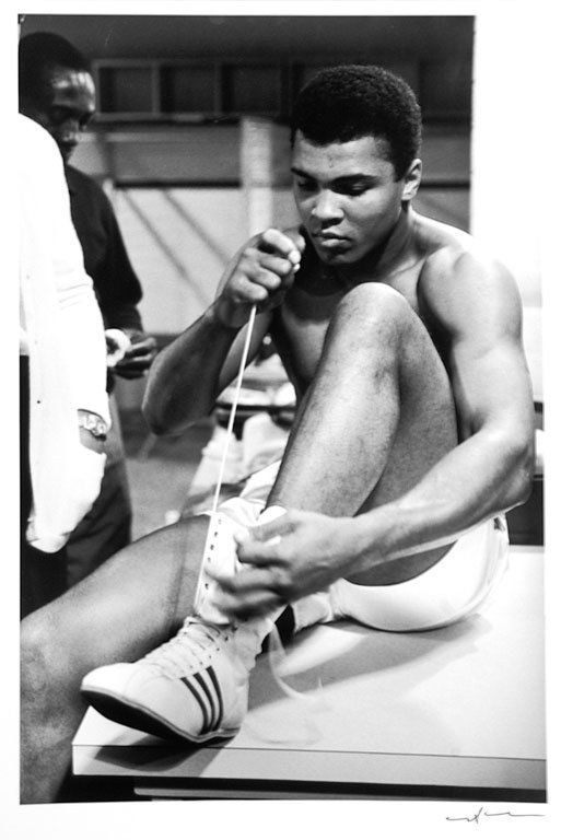 Muhammad Ali Lacing Boxing Boots (1 of 1)