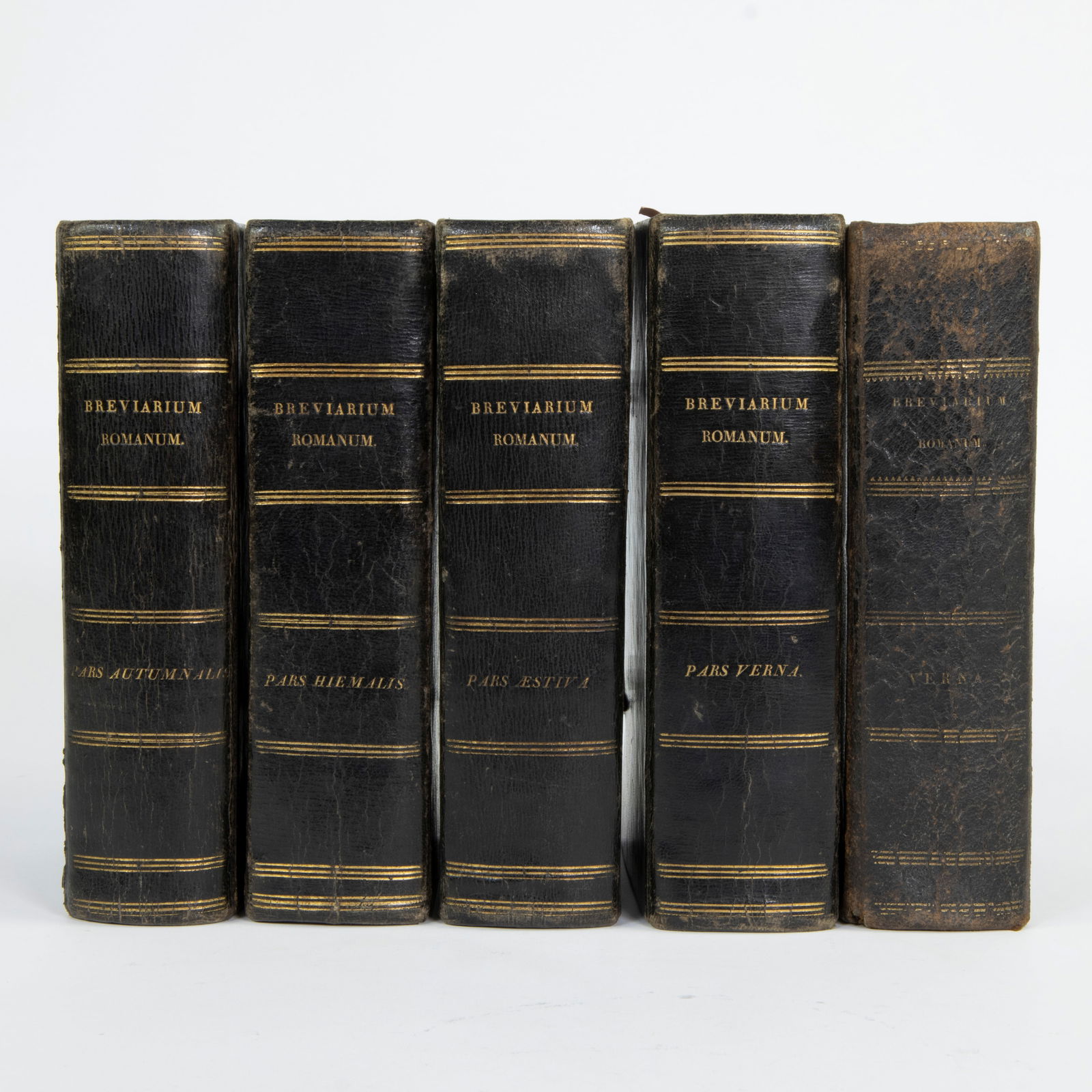 Breviarium romanum, ex decreto Sacrosancti Concilii Tridentini restitutum, S. Pii V. Pontificis Max (1 of 3)